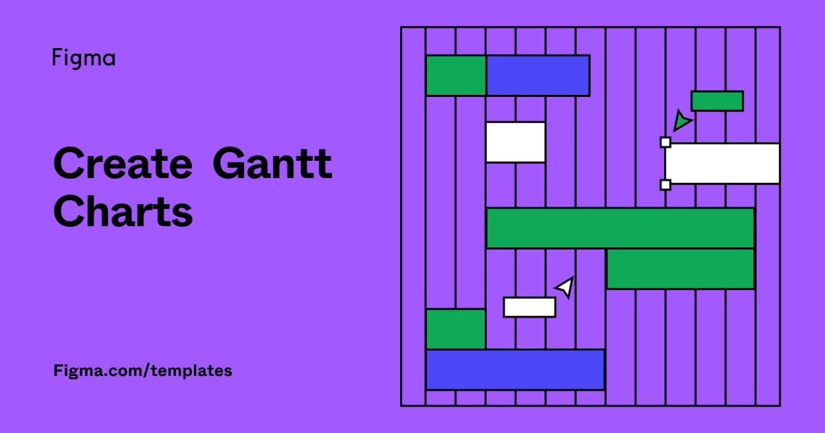 Free Gantt chart templates Figma