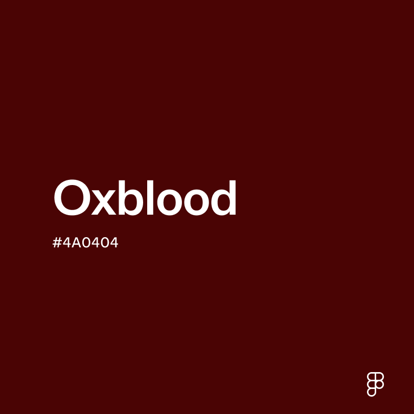 Oxblood