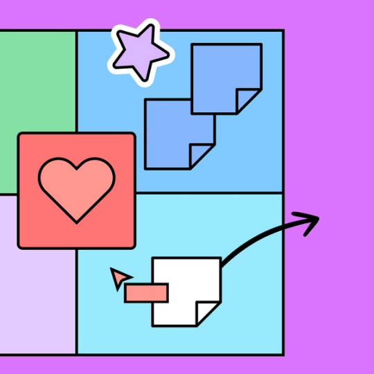 team canvas example with FigJam's collaboration tools