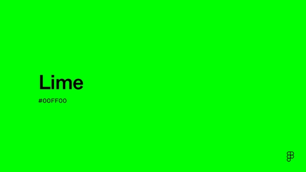 Lime Color: Hex Code, Palettes & Meaning | Figma
