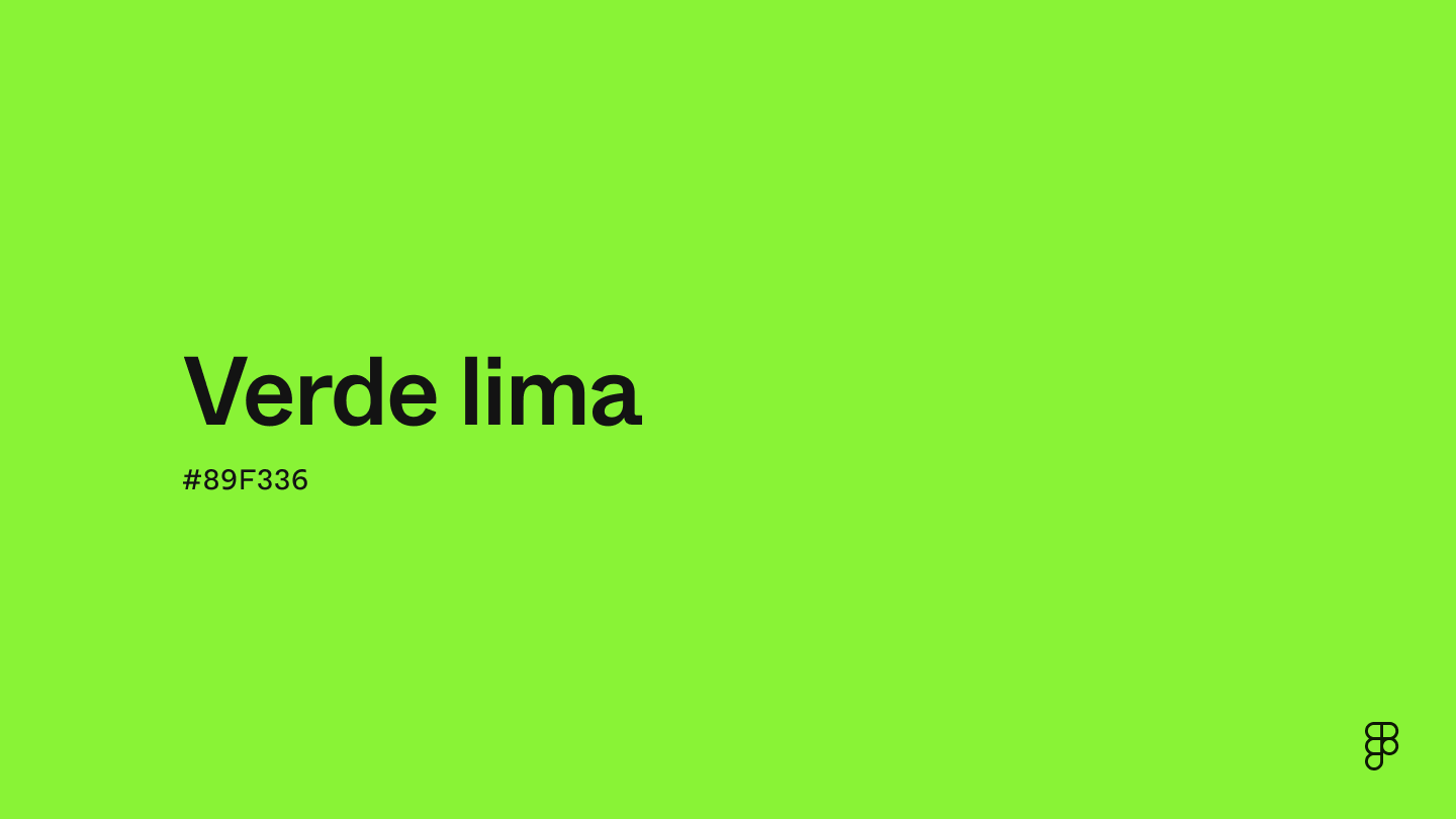 color verde lima