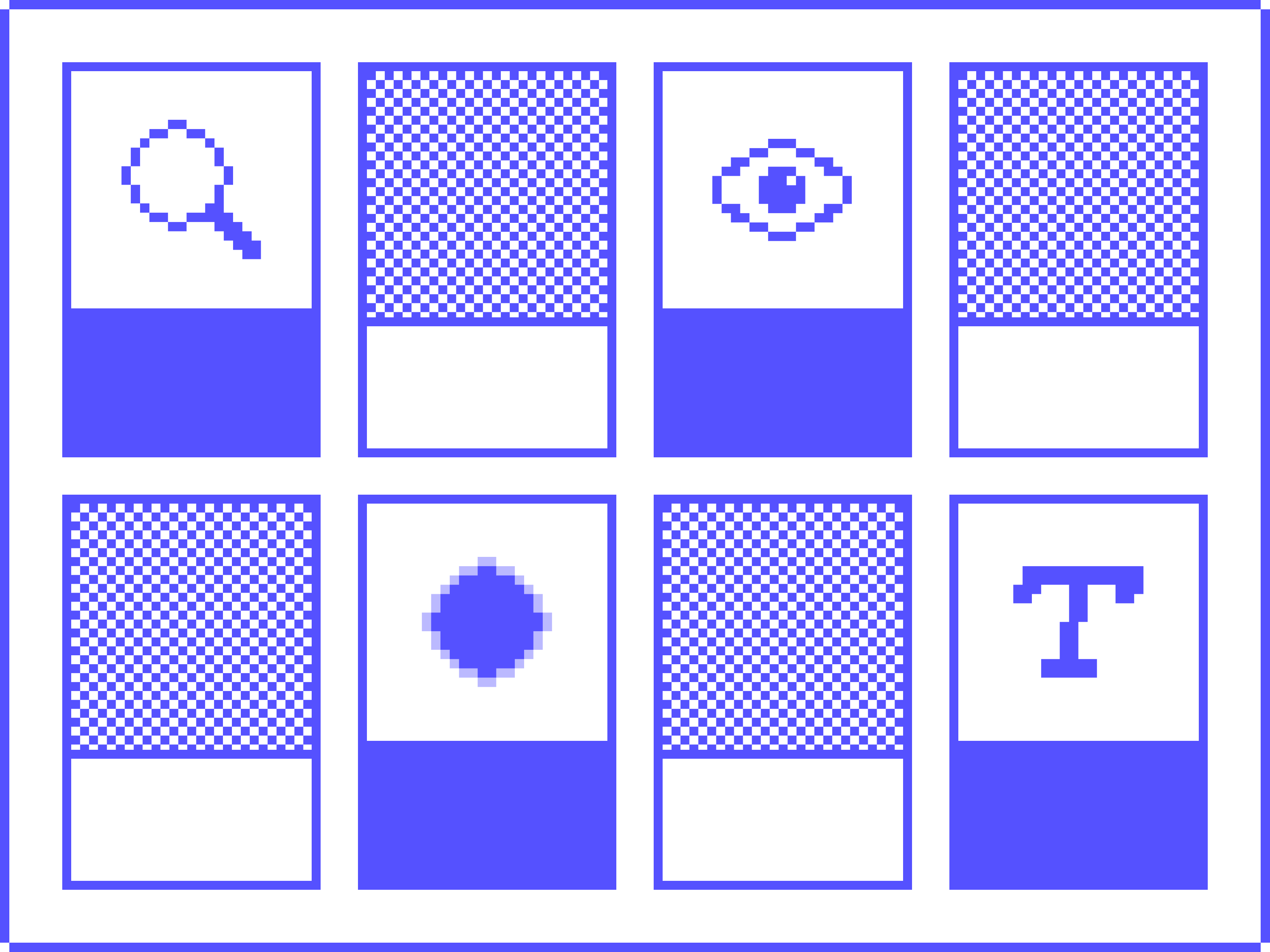 Illustration für Little Big Updates, die pixelige Elemente im Retro-Stil zeigt.