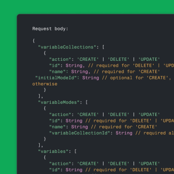 Green screen with 'request body' text on green background.