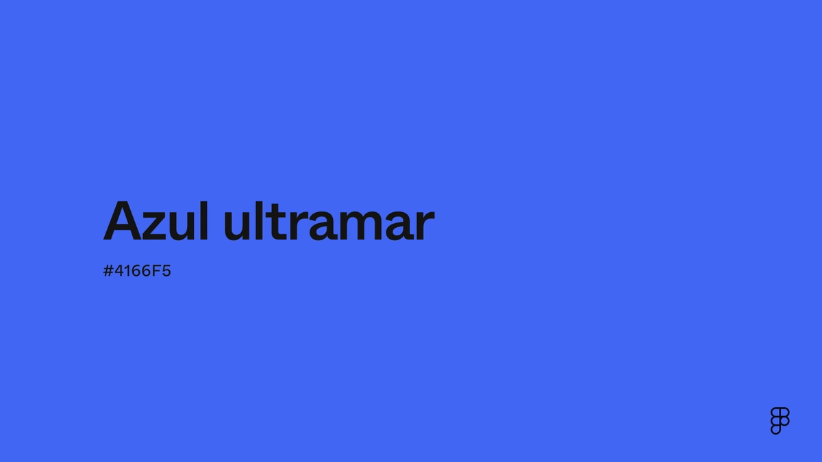 Azul ultramar Color: Código Hex, Paletas y Significado | Figma