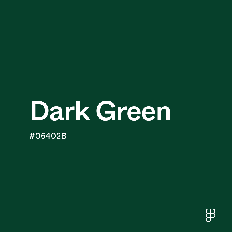 dark green color