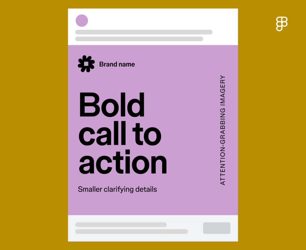 Elements of a good Facebook ad.