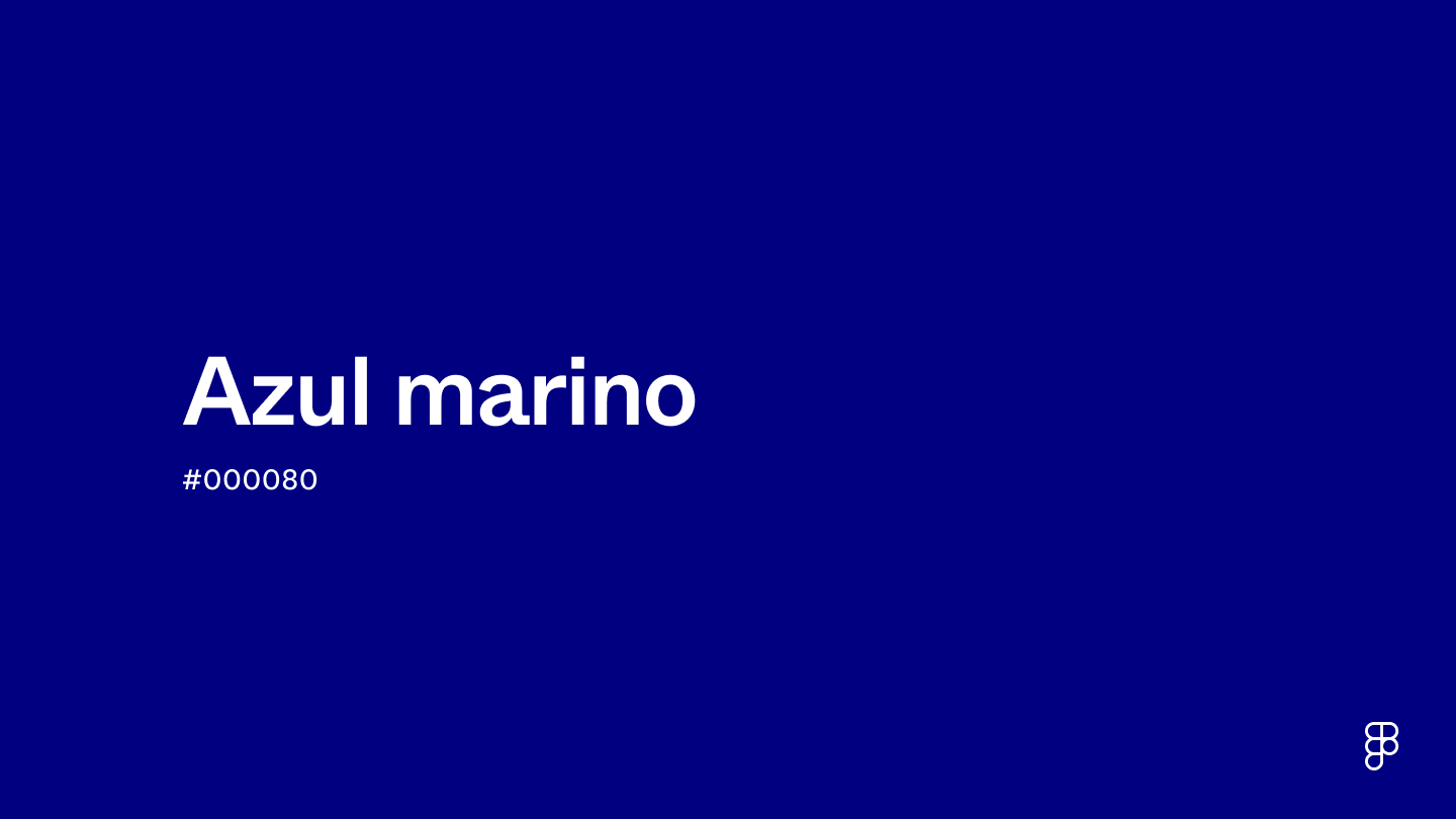color azul marino