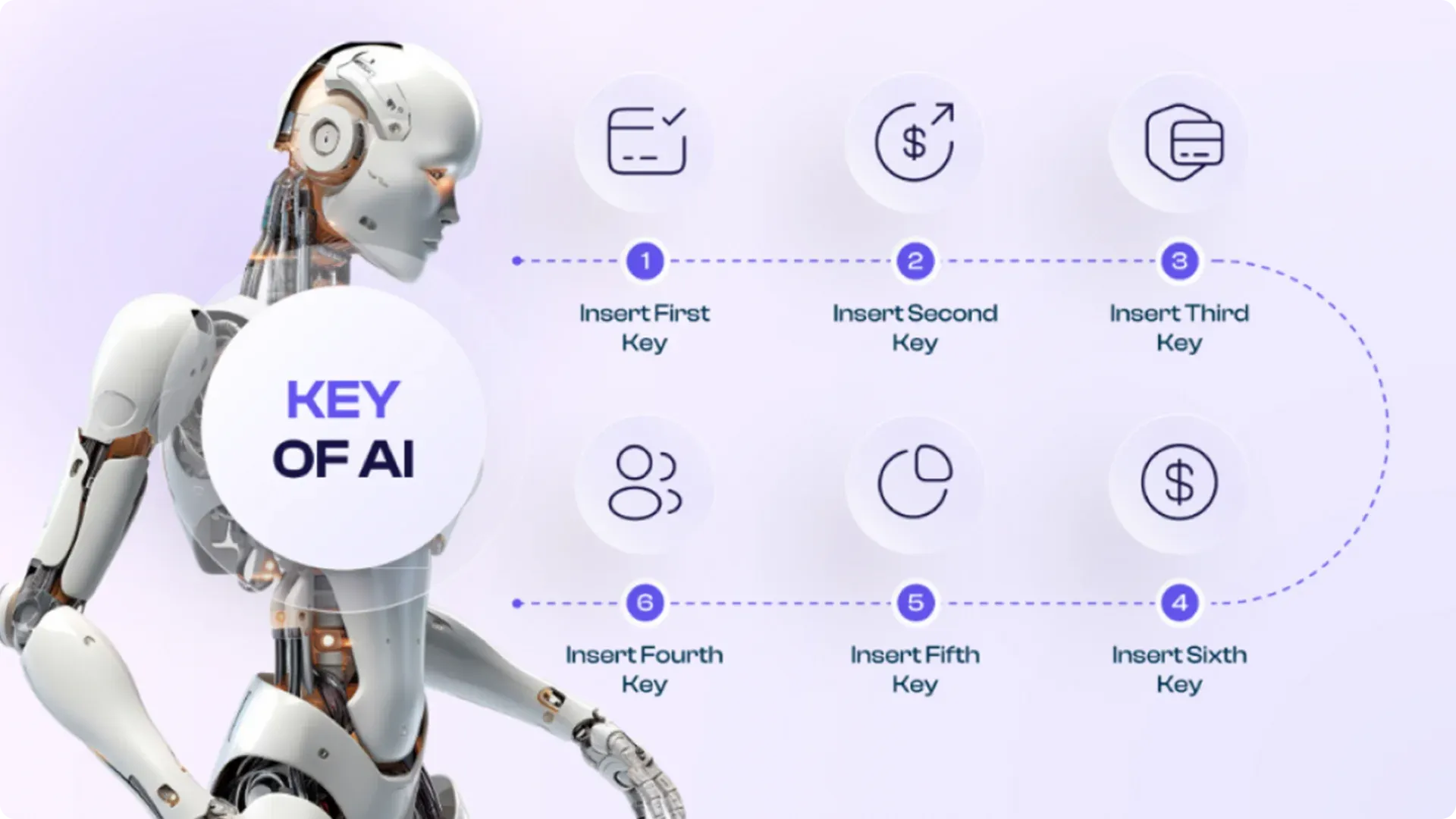 Se la tua attività è incentrata sulla sostenibilità, il modello di pitch deck per la sostenibilità consente di mostrare l'impatto ambientale del tuo prodotto per attirare investitori e ottenere finanziamenti. Il tuo prodotto riduce le emissioni di carbonio o utilizza fonti di energia rinnovabili? O forse i materiali sono di provenienza etica e supportano le pratiche del commercio equo e solidale. Usa la diapositiva dei problemi per delineare i problemi ambientali che il prodotto affronta, quindi presenta il prodotto come la soluzione che affronta queste sfide. Questo approccio dimostra agli investitori e ai partner che la azienda è impegnata in pratiche sostenibili. Azienda in evidenza: il marchio di scarpe sostenibili Allbirds ha raccolto oltre 200 milioni di dollari di capitale attraverso cinque round di finanziamento. Il primo pitch deck di Allbirds fa un cenno alla sua filosofia di design e all'innovazione dei prodotti concentrandosi sui materiali unici e di derivazione naturale che usa. La presentazione utilizza anche visualizzazioni dei dati per evidenziare le sue credenziali ESG e i risultati previsti, rafforzando il suo impegno per la sostenibilità. Esempio 14: pitch deck per l'intelligenza artificiale (AI)