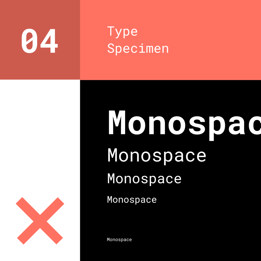 Monospace fonts
