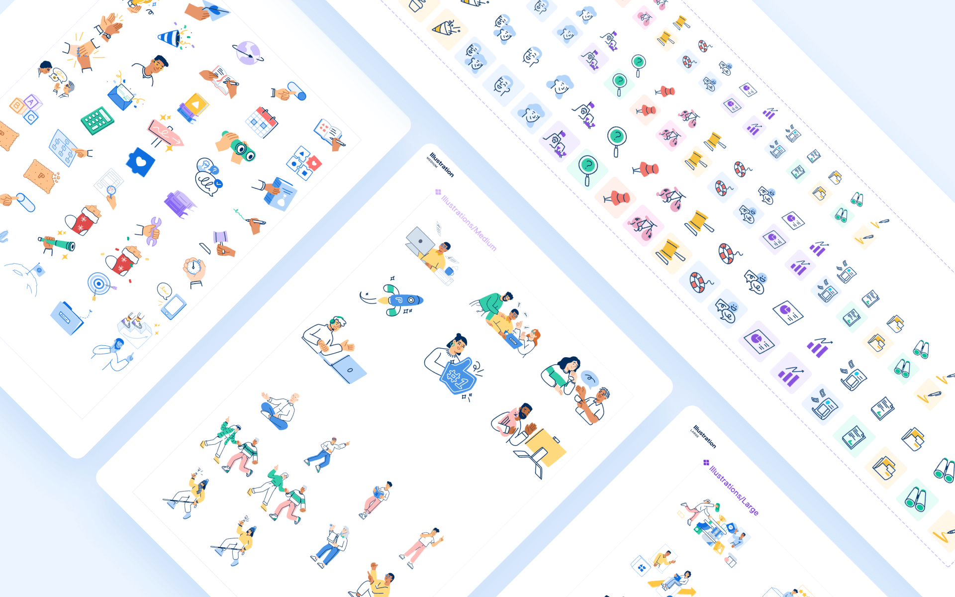 Payfit’s Illustration library