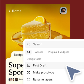 Herramienta de diseño de Figma AI