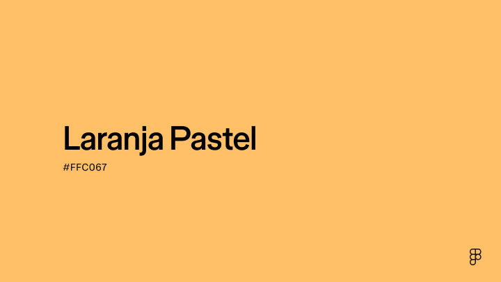 color Laranja Pastel