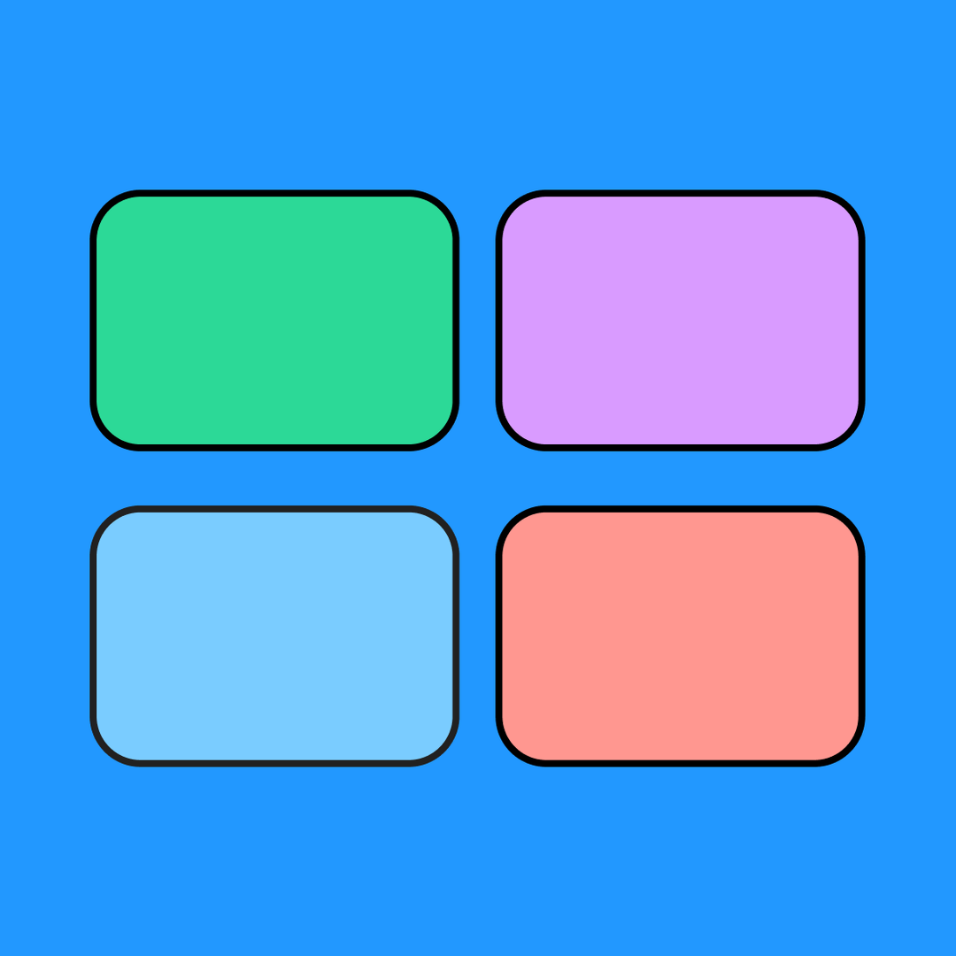 Quad Color Matrix Printable Pdf Quad Chart Template | Free Example | FigJam