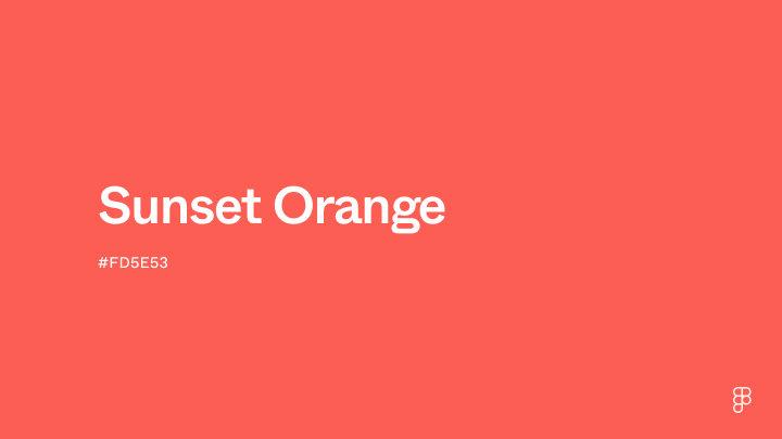 Sunset Orange Color: Hex Code, Palettes & Meaning | Figma