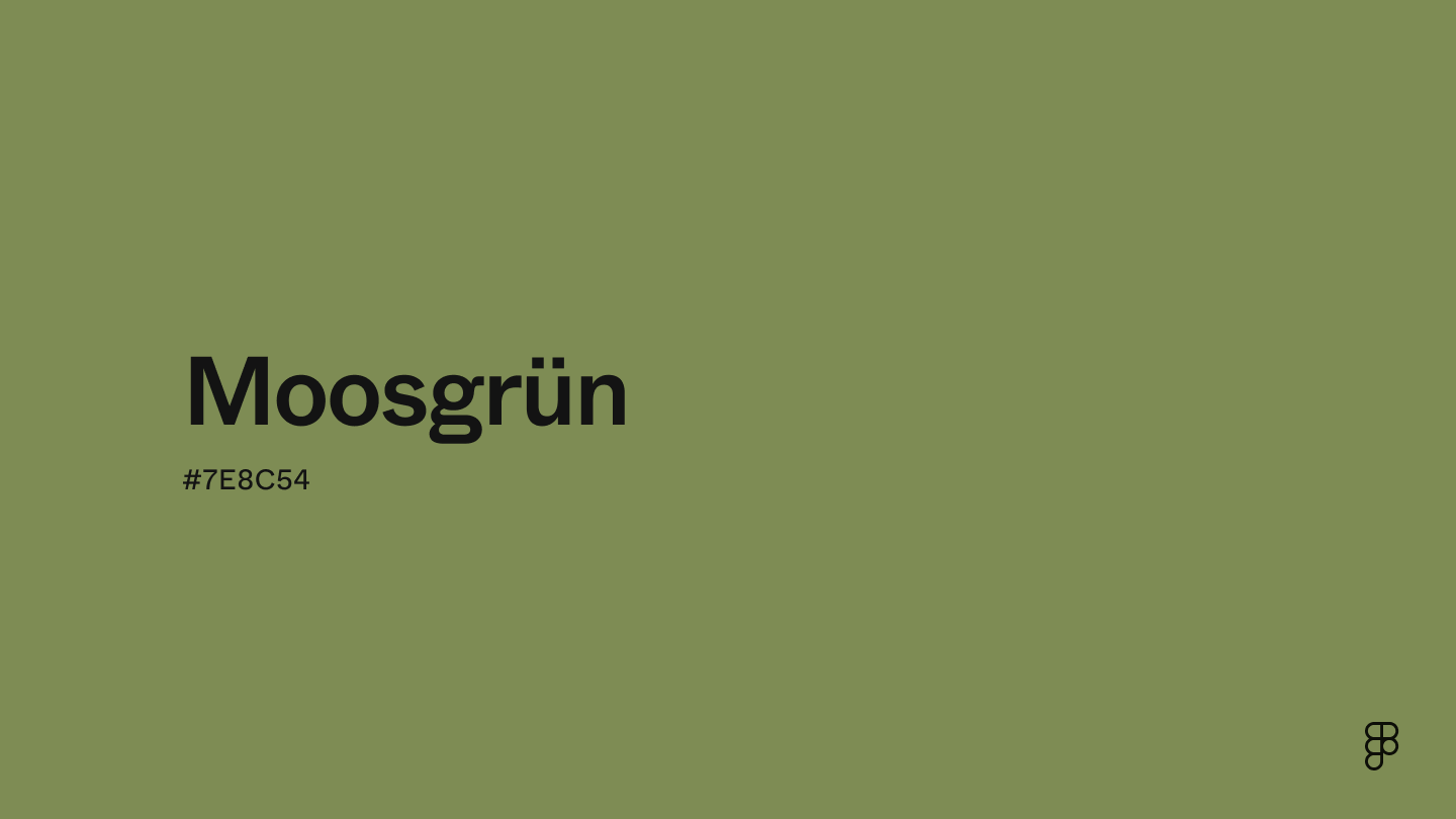 color Moosgrün