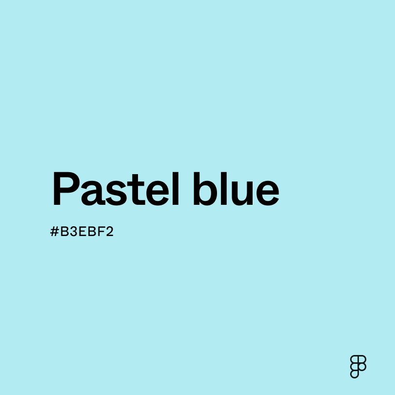 Pastel Blue