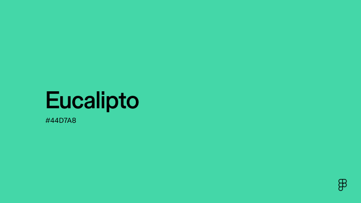 color Eucalipto