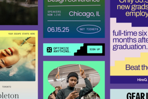 sign up and get ticket ads with images