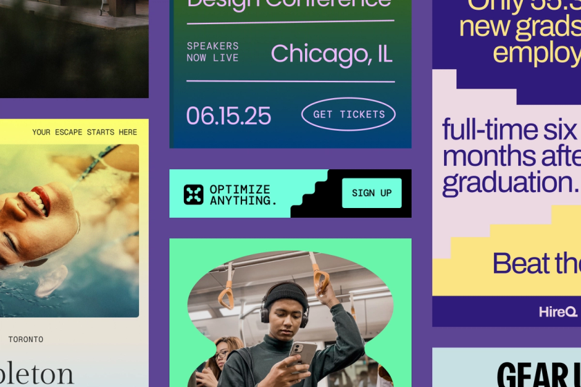 sign up and get ticket ads with images