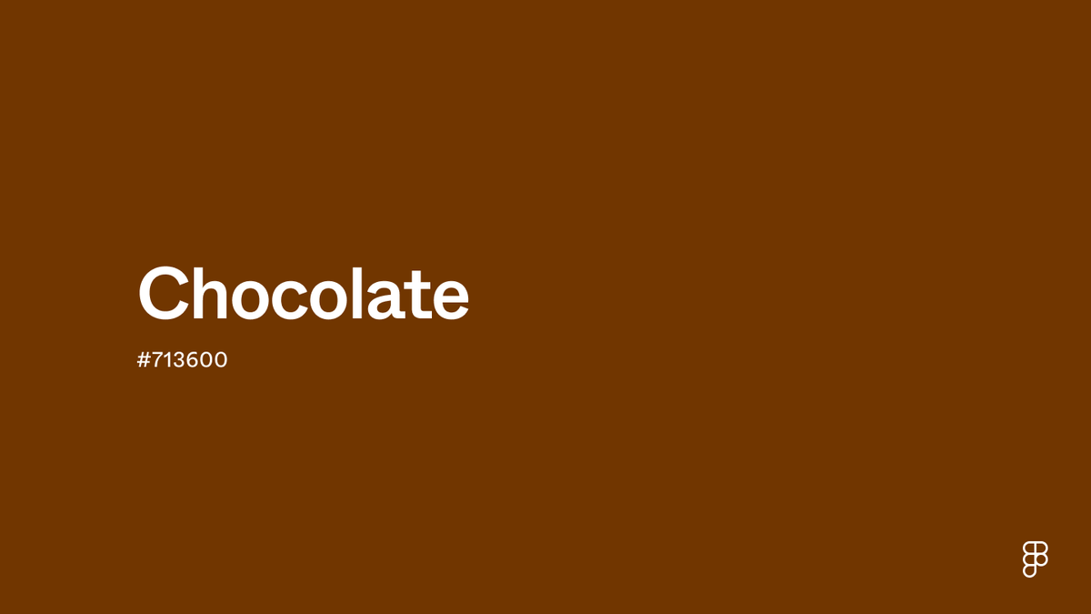 Chocolate Color: Hex Code, Palettes & Meaning | Figma