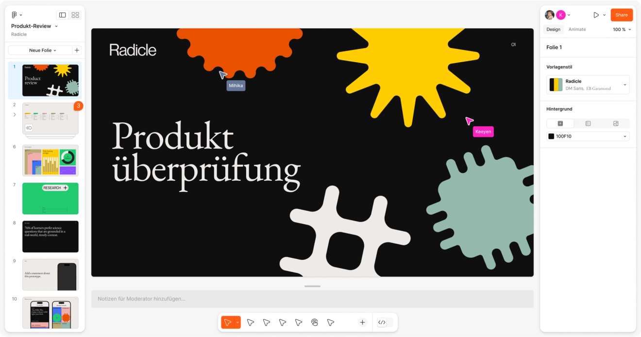 Online-Präsentationstool