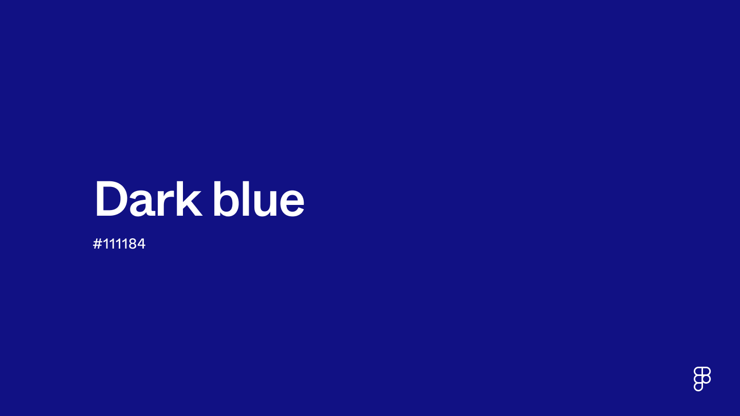 Dark Blue Color: Hex Code, Palettes & Meaning | Figma