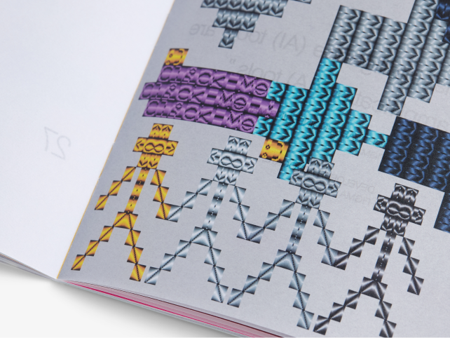 A print layout of The Prompt, a magazine by Figma