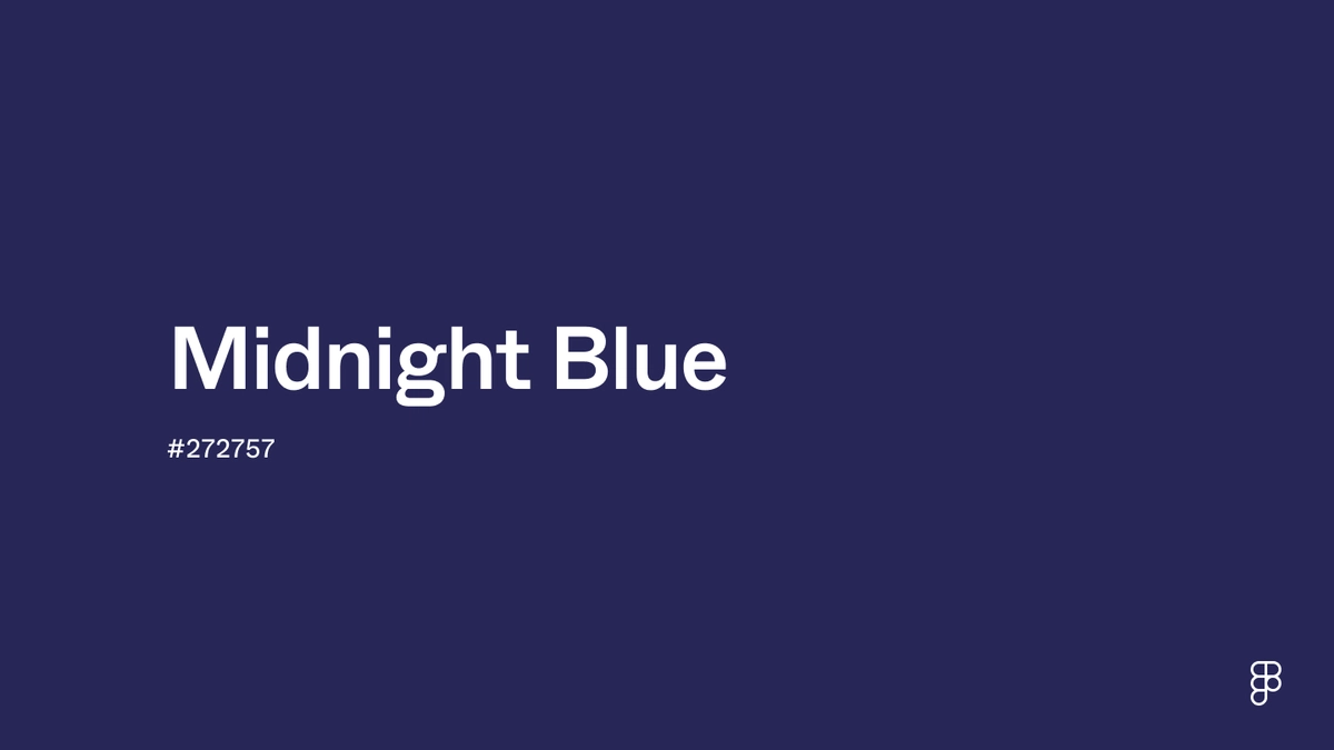 Midnight Color Code Rgb Midnight Blue Color: Hex Code, Palettes & Meaning | Figma