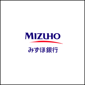 Mizuho Bank logo opens customer story