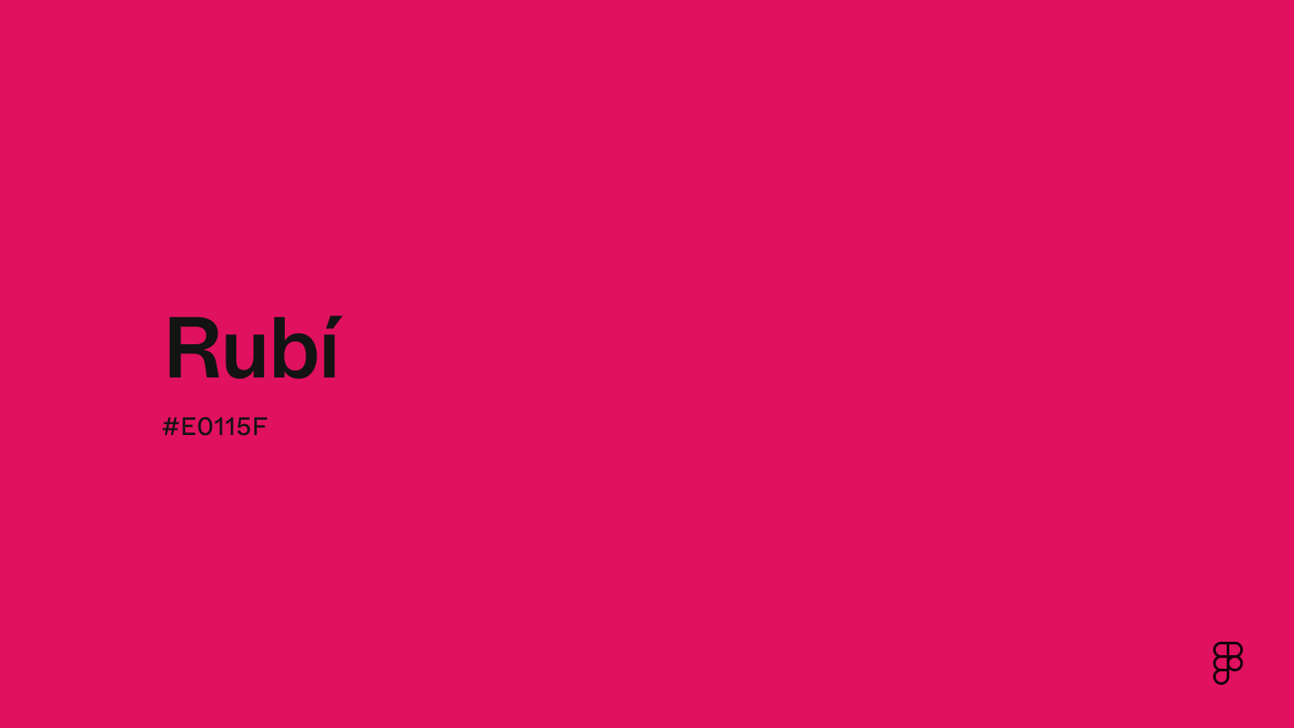 color Rubí