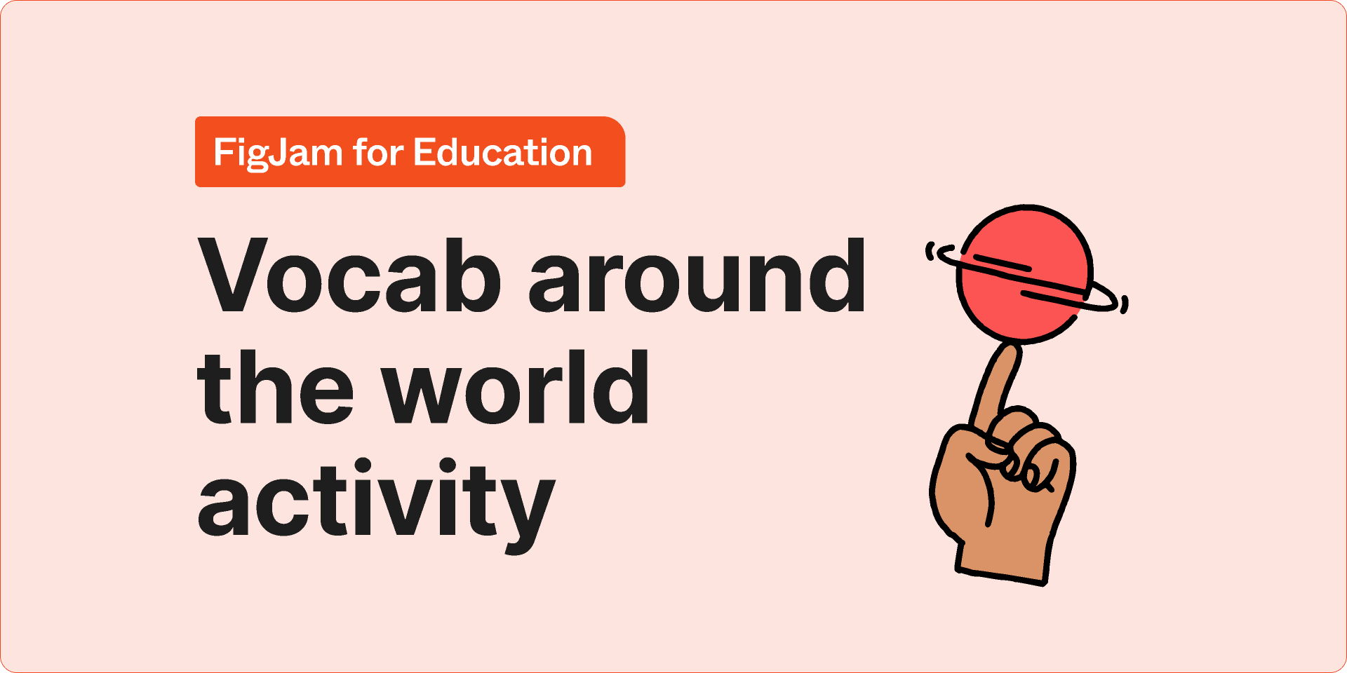 Vocab around the world activity