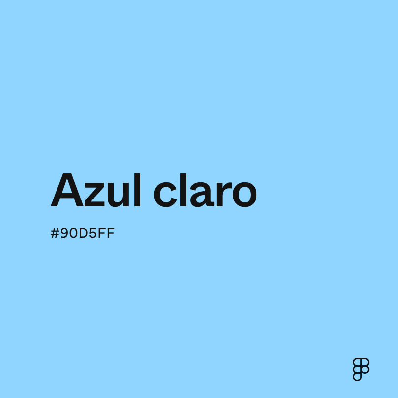 Azul claro
