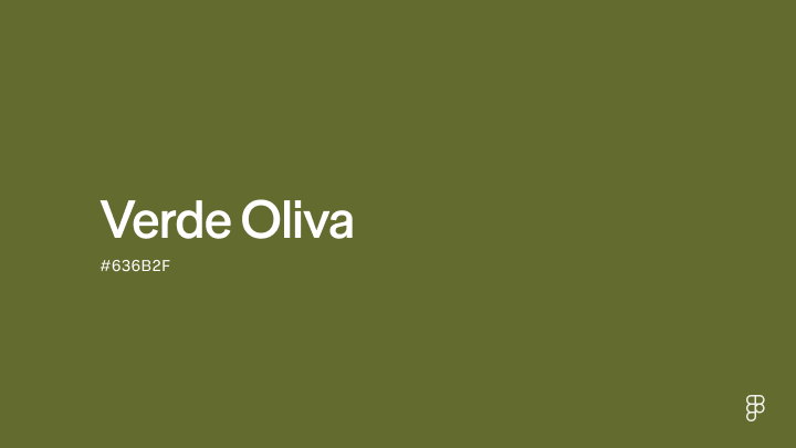 color Verde-oliva