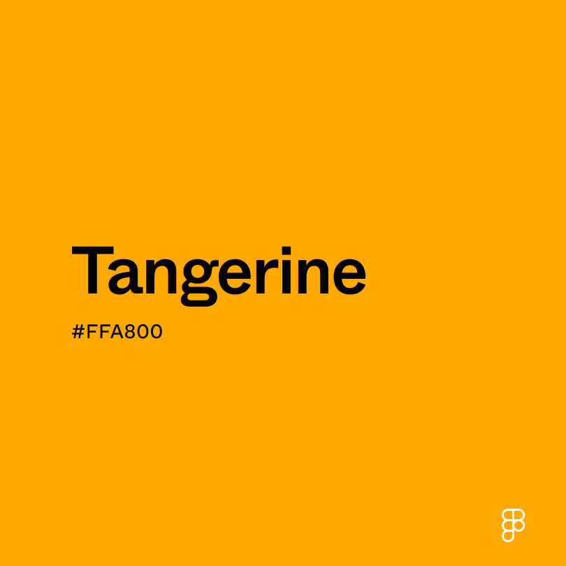 tangerine color