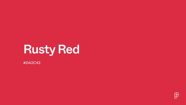 Rusty red Color: Hex Code, Palettes & Meaning | Figma