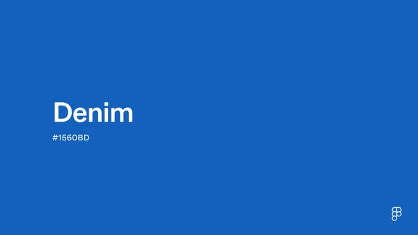Denim Color: Hex Code, Palettes & Meaning | Figma