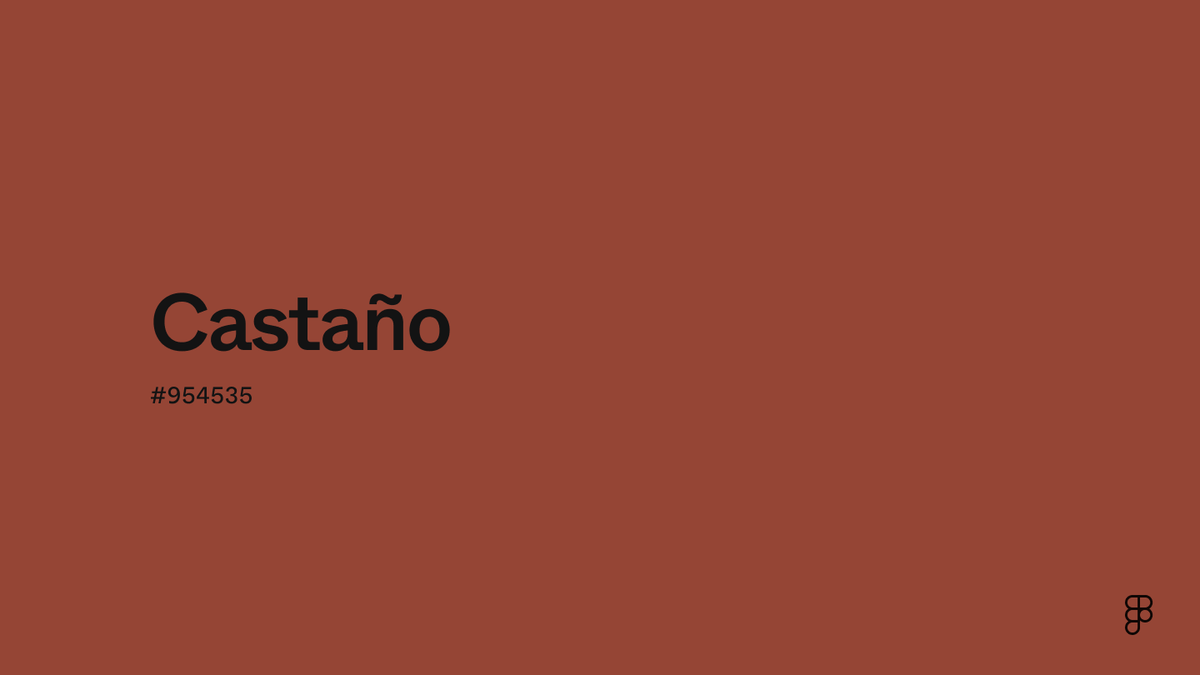Color Castaño: Código Hex, Paletas y Significado | Figma