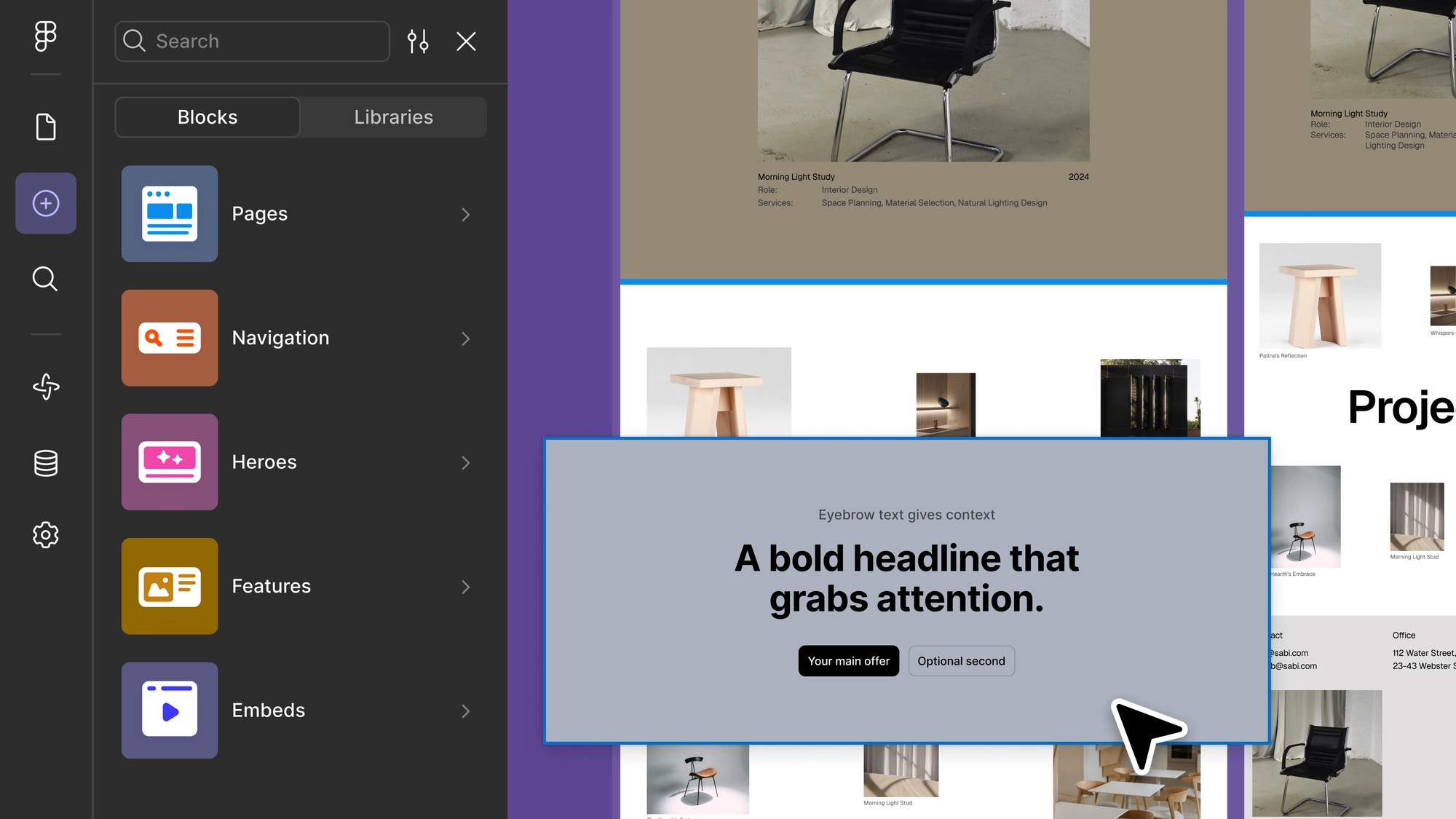 Figma Direct Publish Your Designs On The Web With Figma Sites | Figma Blog