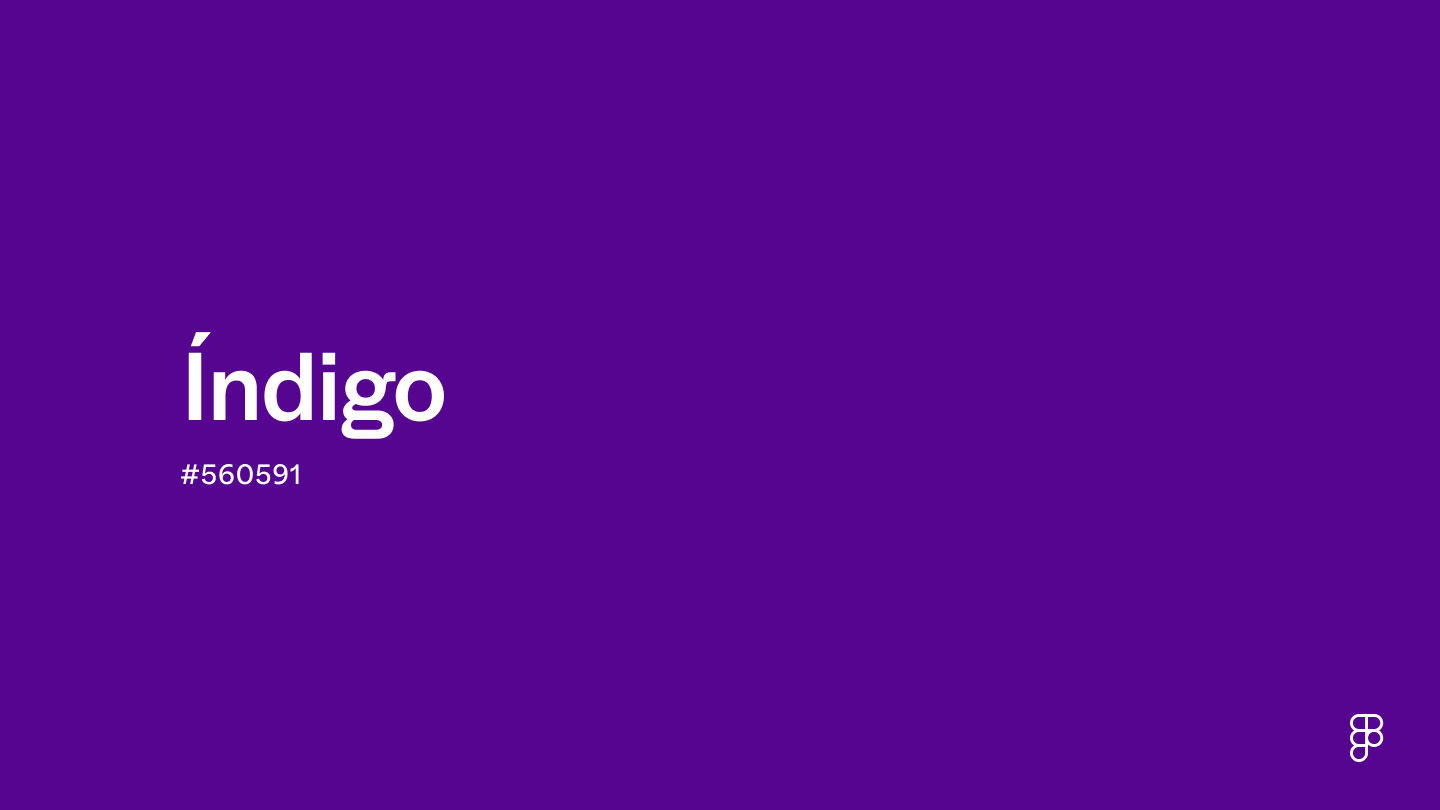 color Índigo