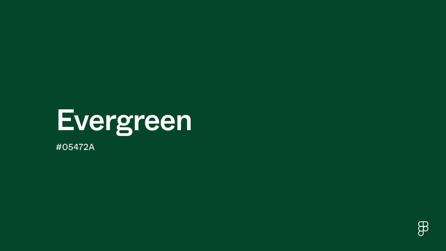 Evergreen Color: Hex Code, Palettes & Meaning | Figma