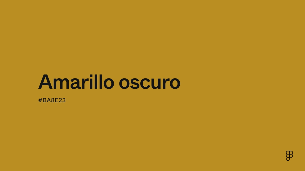 Amariollo Color Color Amarillo Oscuro: Código Hex, Paletas y Significado | Figma