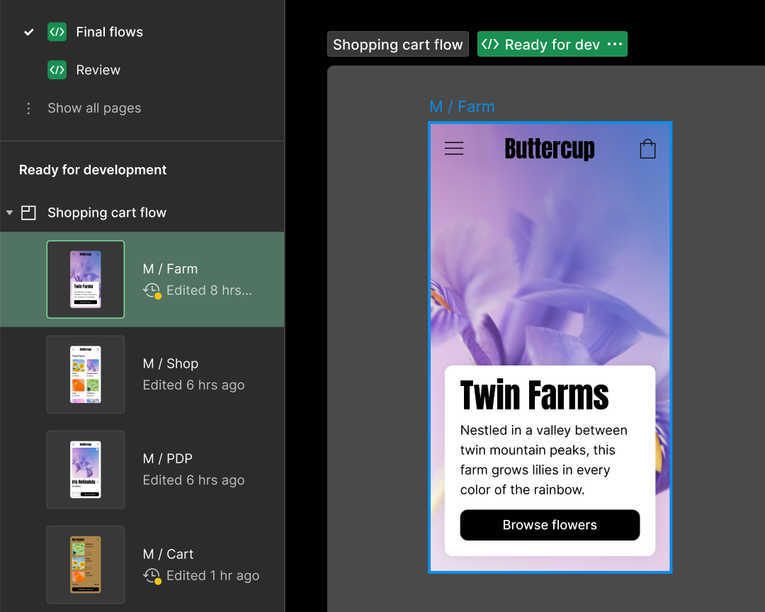 Free Design Handoff Tool for Designers & Developers | Figma