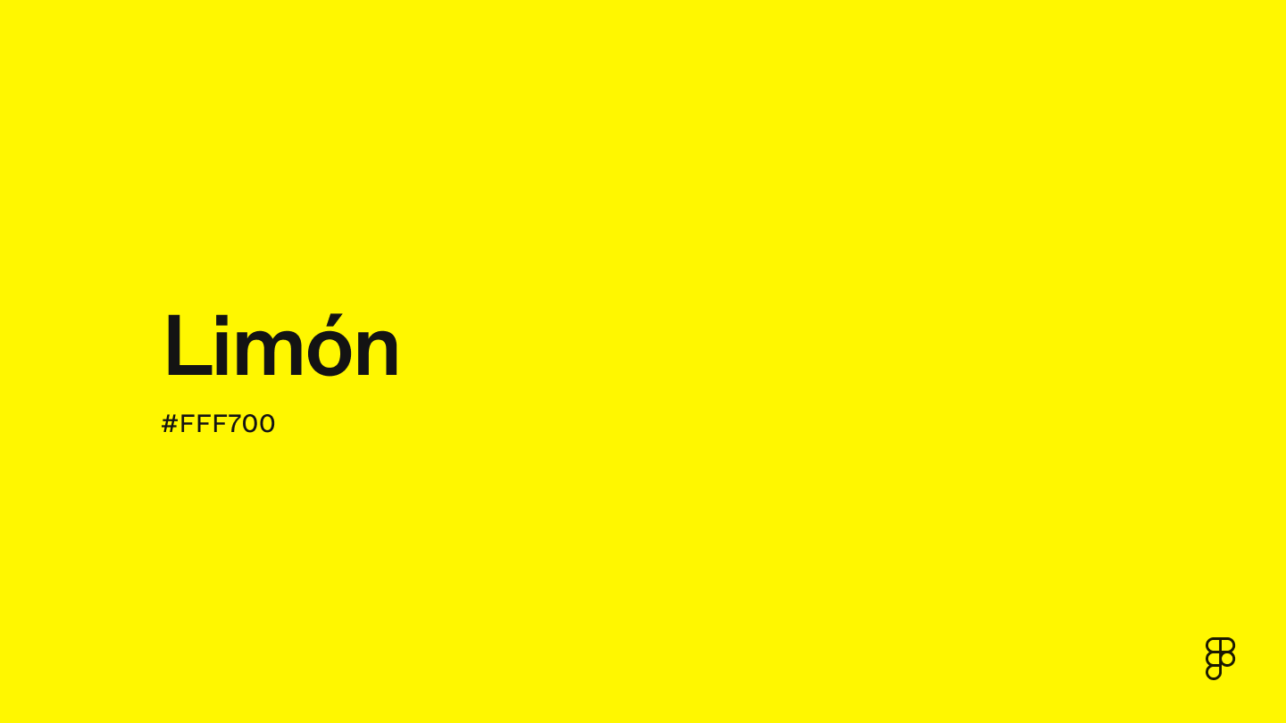 color Limón
