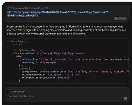 wspólny profil z aktualizacjami systemu projektowego i promptem