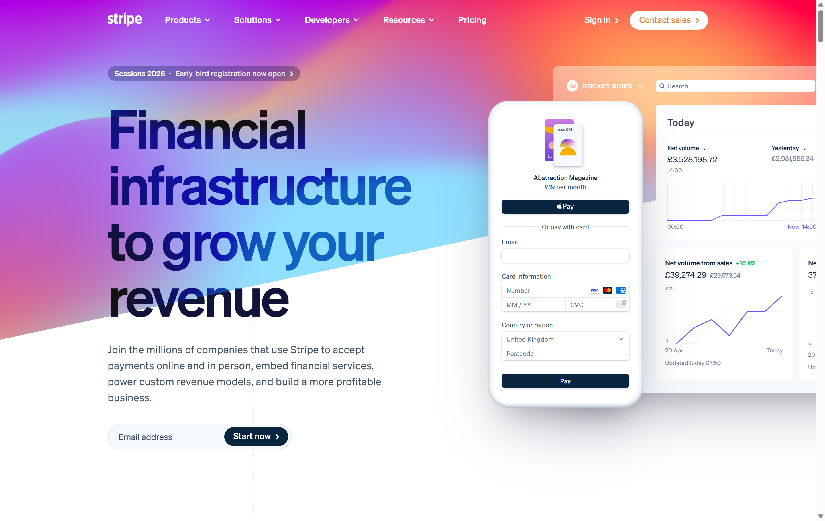 neumorphism web design homepage example