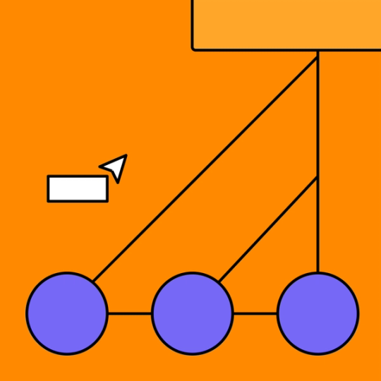 three circles on a c4 diagram with FigJam's collaboration tools