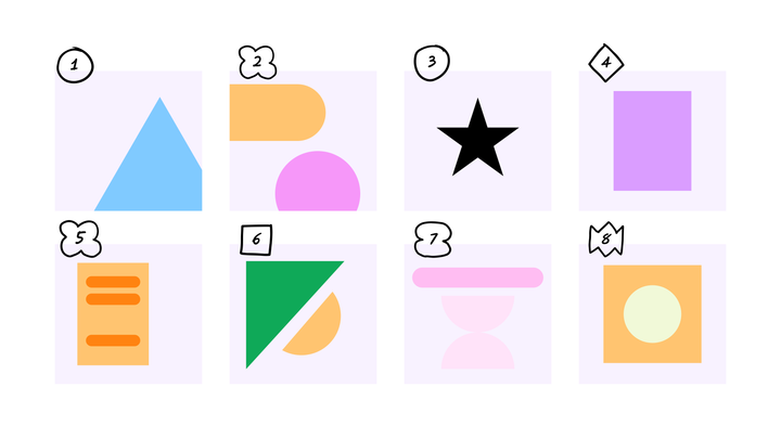 crazy 8 template cover photo