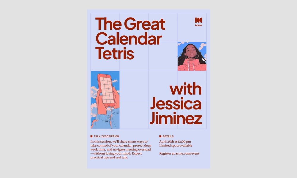 Event session free flyer template.