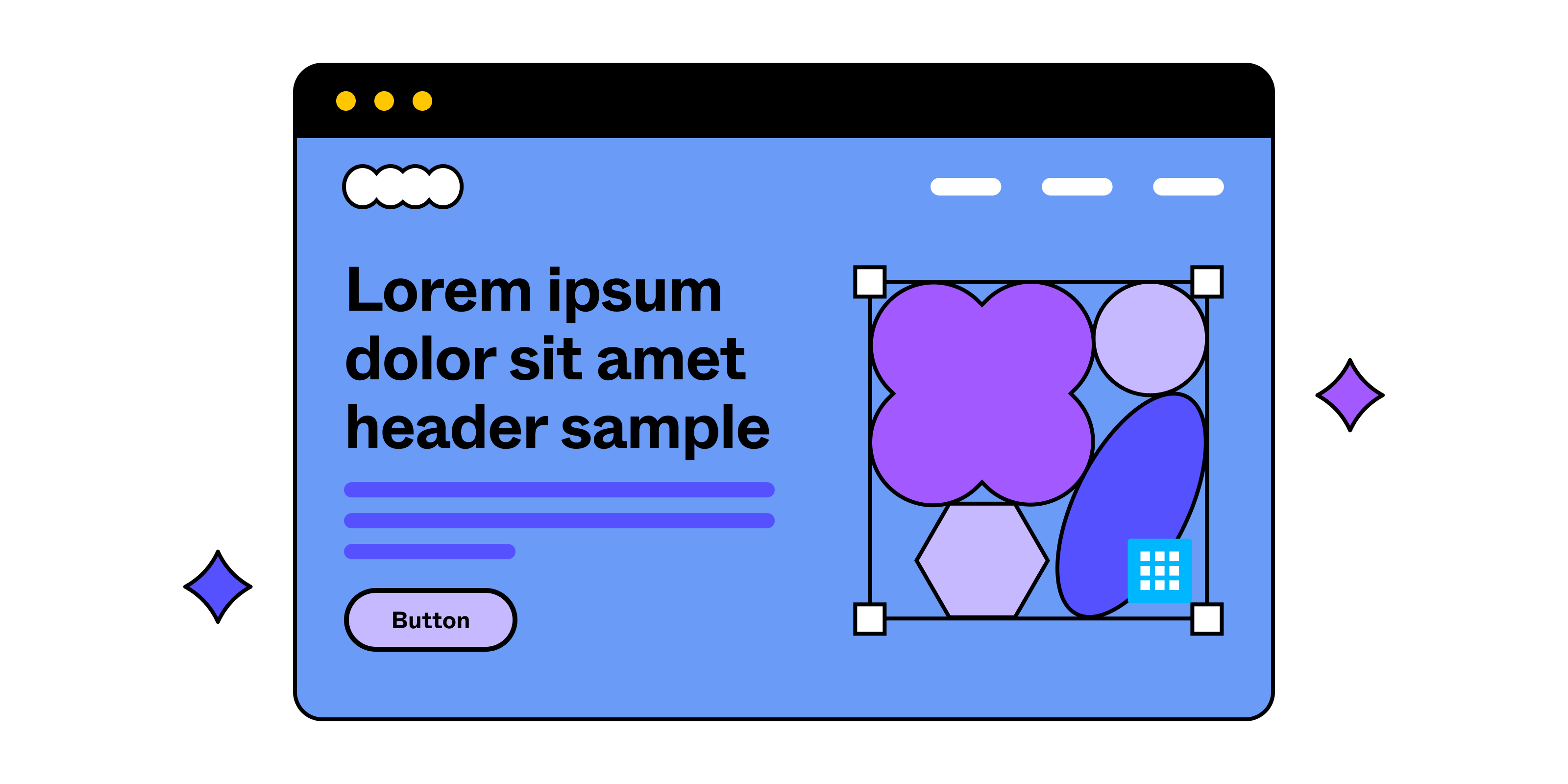 analogous colors website example