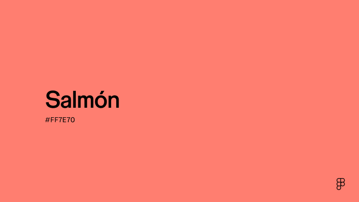 color Color salmón